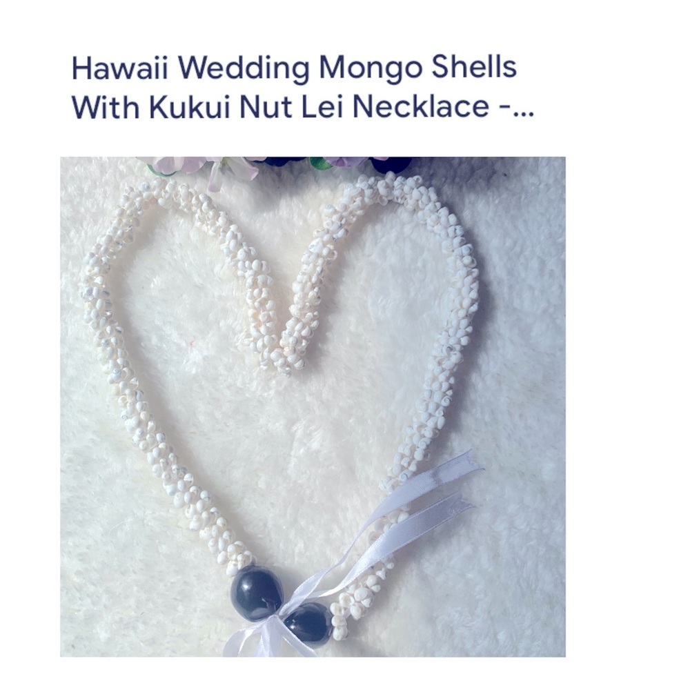 ❤️ Wedding Shells 🐚 Necklace NEW HAWAII